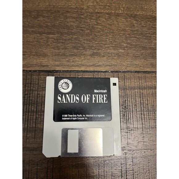 Three-Sixty Pacific Computer Wargame Sands of Fire With Manuals Vintage Retro - Picture 7 of 9